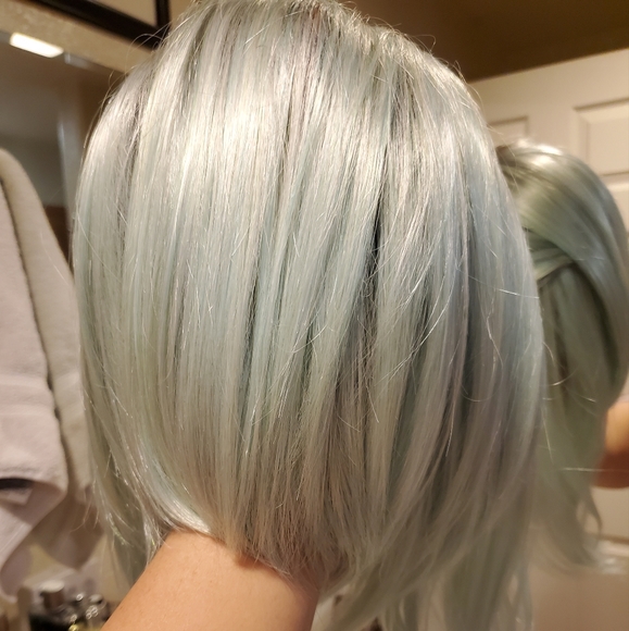WIG - Noriko Seaglass Light Green Wig - Picture 5 of 12
